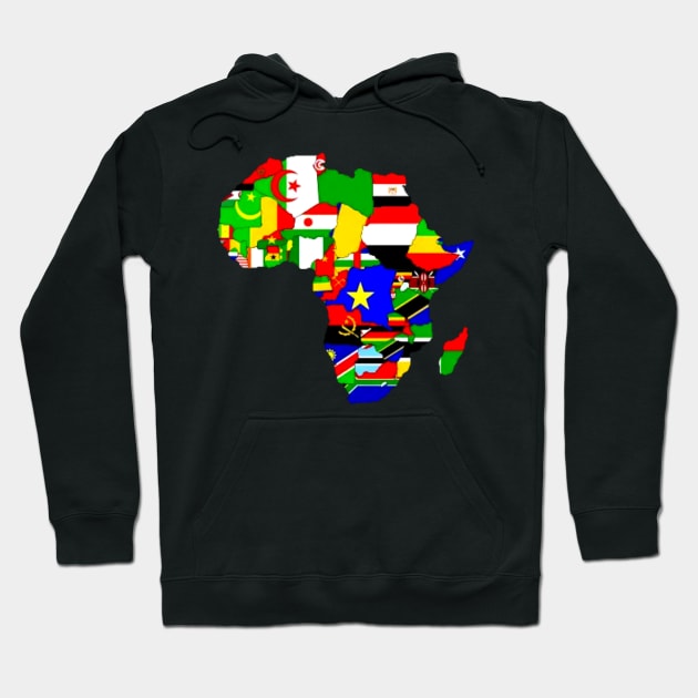 Africa Hoodie by Pieartscreation